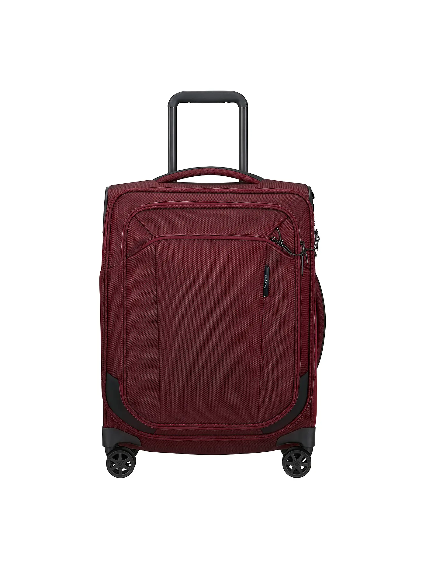 SAMSONITE | Trolley Respark Spinner 55cm Ozone Black | dunkelrot